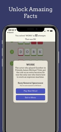 Qiktionary – The 4-letter Game screenshot