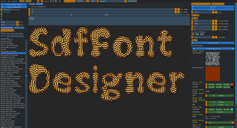 SdfFontDesigner v0.0.2485 screenshot