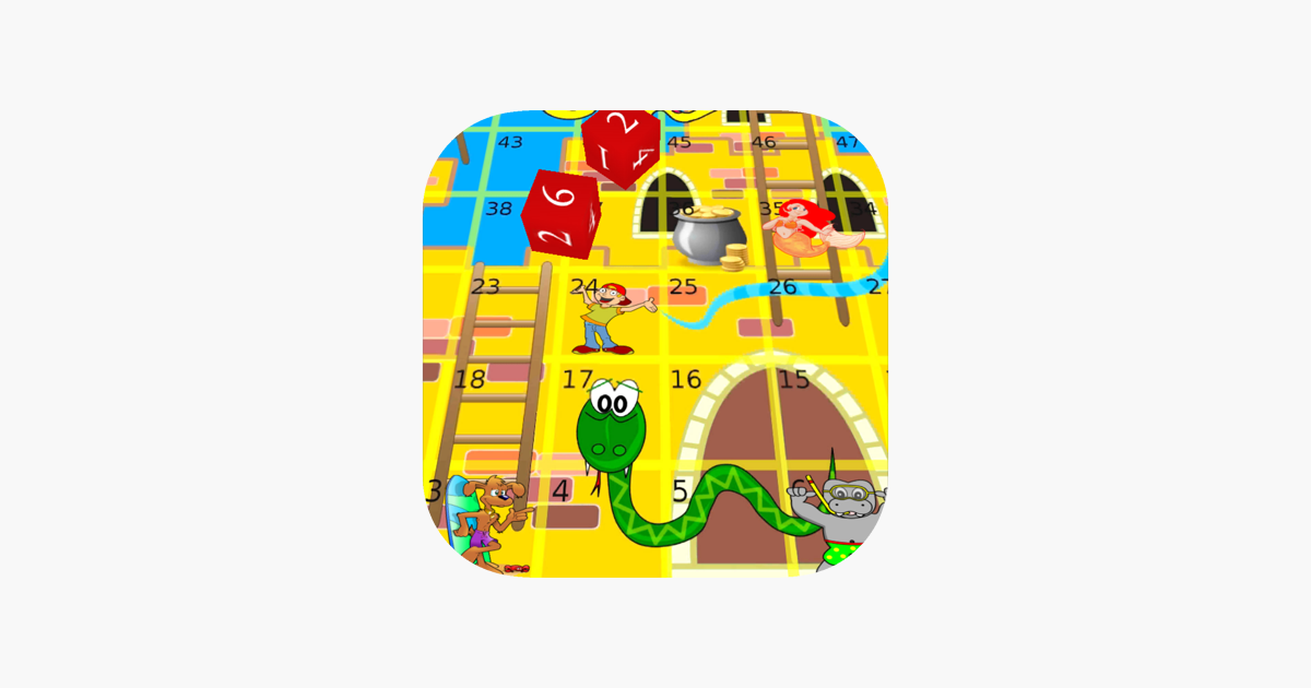 Games like Snakes and Ladders on holiday