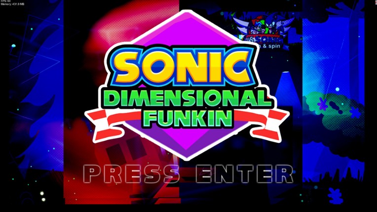 Sonic: Dimensional Funkin' 1.9 screenshot