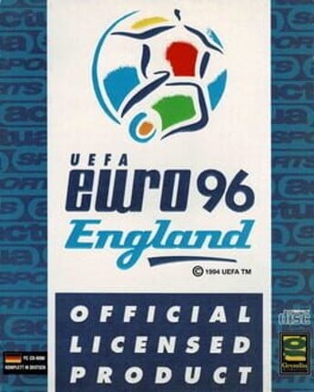 UEFA Euro 96 England Game Cover