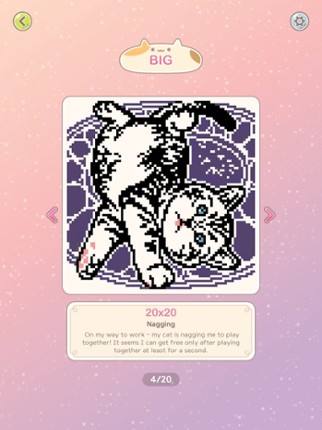 Cat Sitter - nonogram screenshot