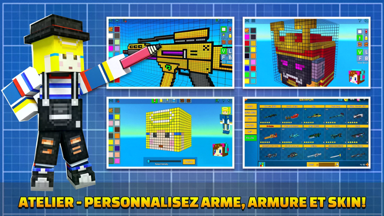 Cops N Robbers:Pixel Craft Gun Image