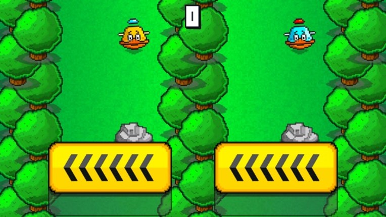 Flappy Downhill Racing - Race 2 Bird At The Same Time Image