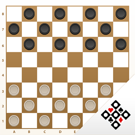 Checkers Online: board game Image