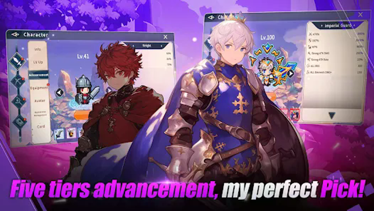 Pixel Heroic Legend-Idle Party Image