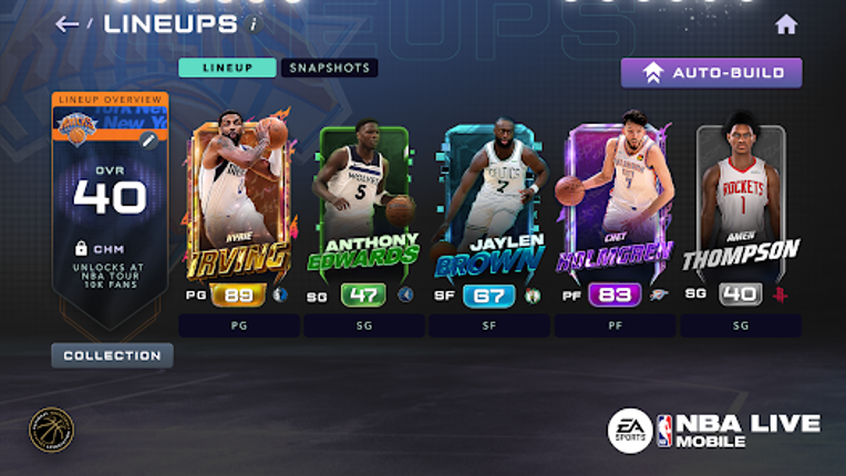 EA SPORTS™ NBA LIVE Mobile screenshot