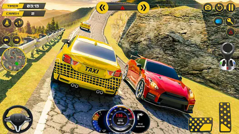 Taxi Games: City Car Driving screenshot