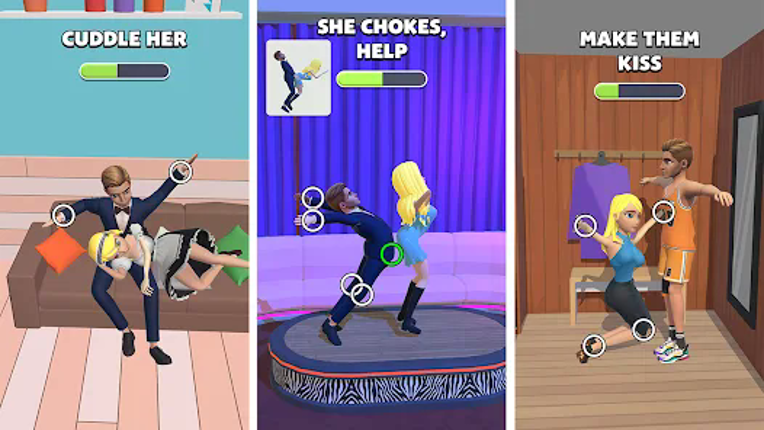 Couple Move: 3D Life Simulator screenshot