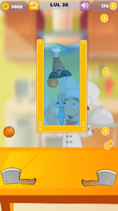Catch a Sausage Physic puzzle screenshot