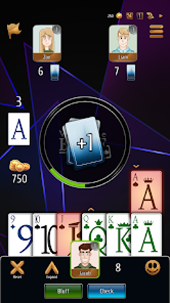 Bluff Online - Card game screenshot