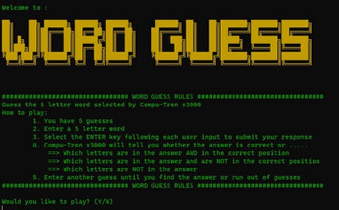 Compu-Tron x3000 screenshot