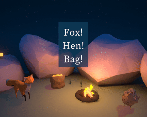 Games like Fox! Hen! Bag!