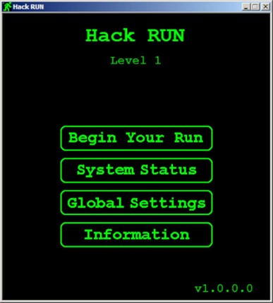 Hack RUN screenshot