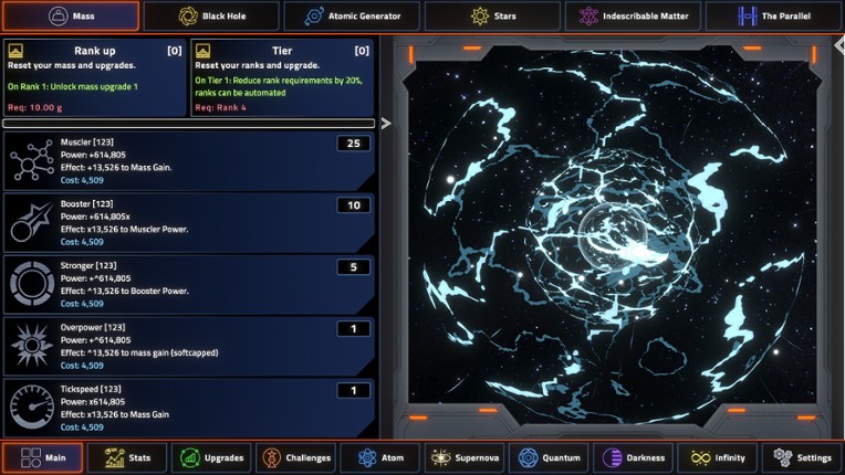 Incremental Mass Rewritten screenshot