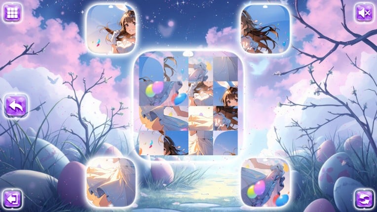 Lovely Anime Puzzle: Easter screenshot