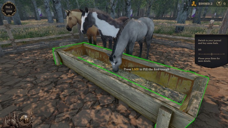 Medieval Horse Dealer Simulator screenshot