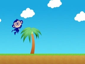 Monkey run and jump Image