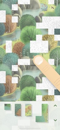 Patterned screenshot