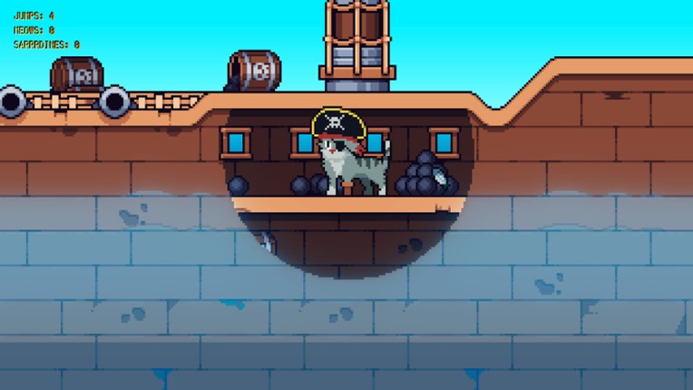Rooftop Rascal: The Pirate Cat screenshot
