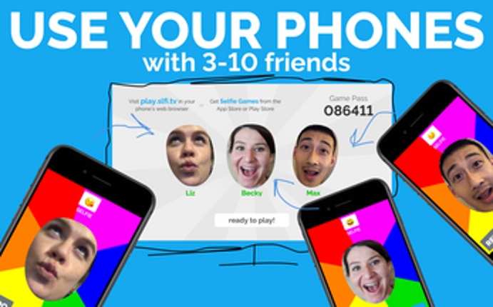 Selfie Games [TV]: A Multiplayer Couch Party Game screenshot