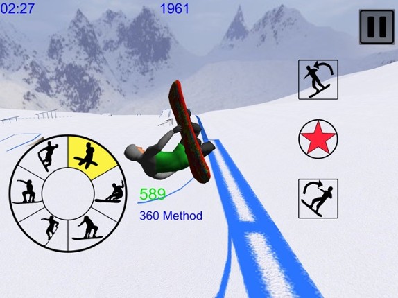 Snowboard Freestyle Mountain screenshot