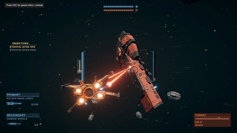 Starship Fighters: Space Combat Simulator screenshot