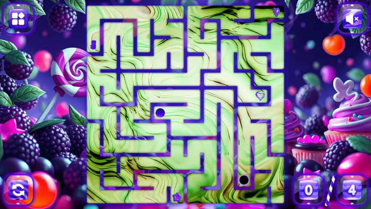 Sweetie Candy Maze: Blackberry Image