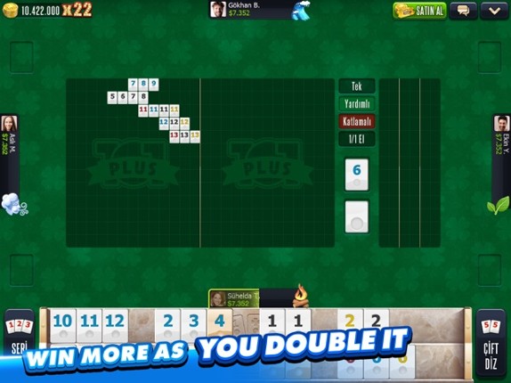 101 YüzBir Okey Plus screenshot