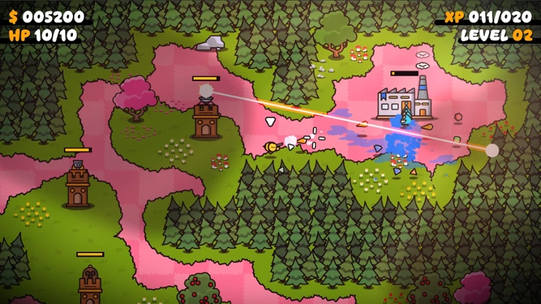Bee With Gun screenshot