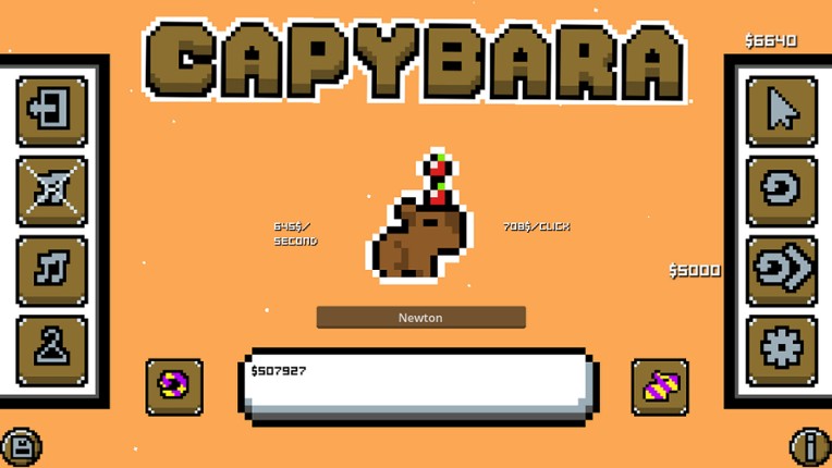 Capybara Achievement Clicker screenshot