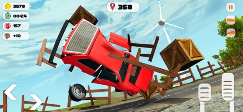 Car Crash Crazy Beam Drive 3D screenshot