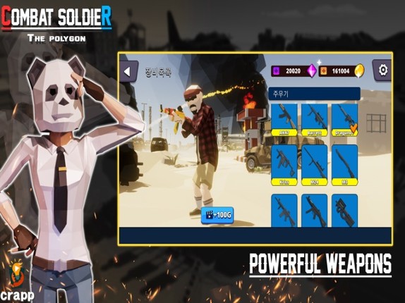 Combat Soldier - The Polygon screenshot