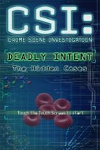 CSI: Deadly Intent Image