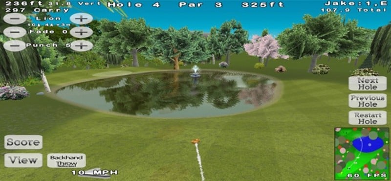 Disc Golf 3D Image