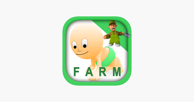 Farm Puzzle for Babies Free: Move Cartoon Images and Listen Sounds of Animals or Vehicles with Best Jigsaw Game and Top Fun for Kids, Toddlers and Preschool Image
