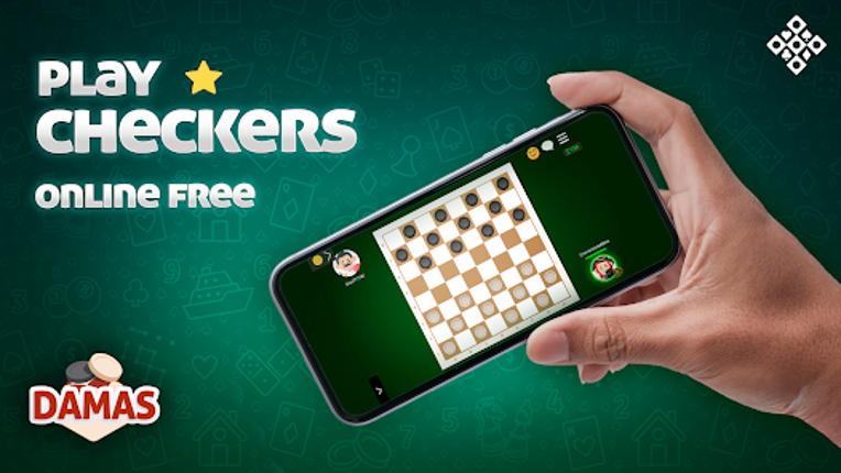 Checkers Online: board game screenshot