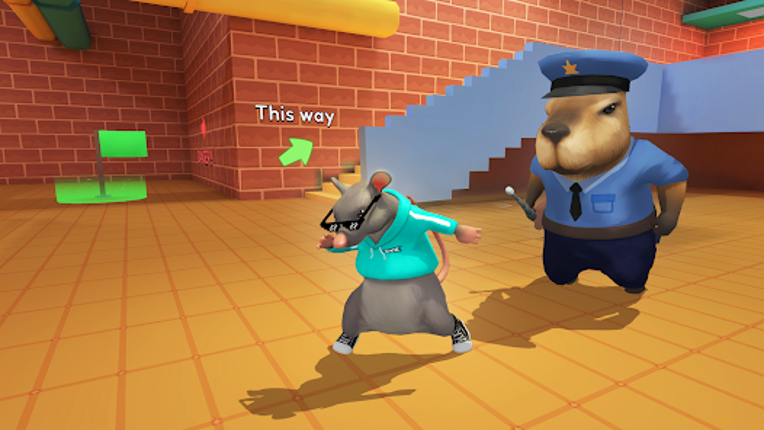 Obby Escape: Prison Rat Dance screenshot