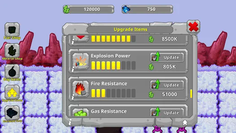 Digger Machine: find minerals screenshot