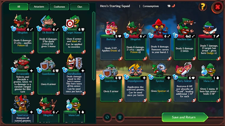 Union of Gnomes・Card Roguelike screenshot