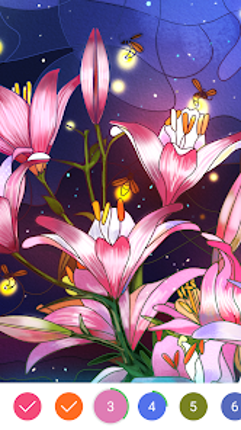Coloring Book: Color by Number Image