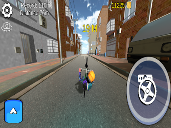 Wheelie Bike 3D screenshot