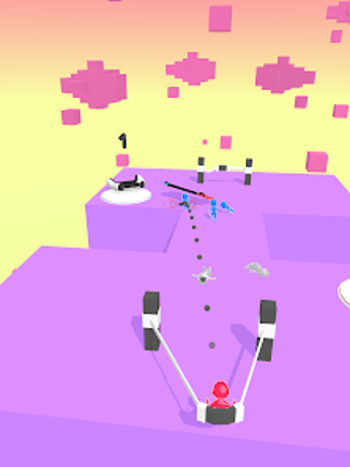 Sling Fight 3D Image