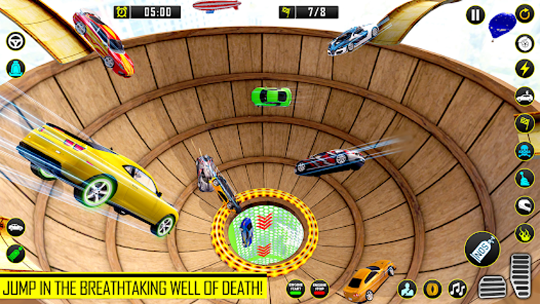 Well of Death Car Stunt Games screenshot