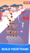 Cheerleader Run 3D Image