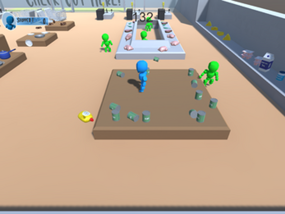Panic In Grocery Store screenshot