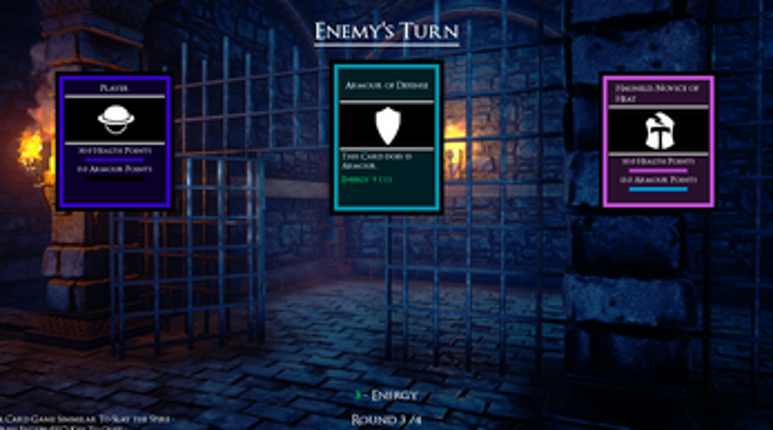 Project Black - Card Game (Game Jam) screenshot