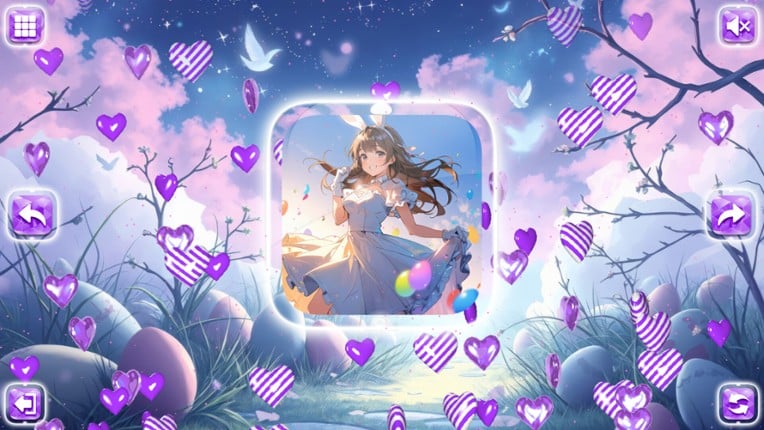 Lovely Anime Puzzle: Easter screenshot