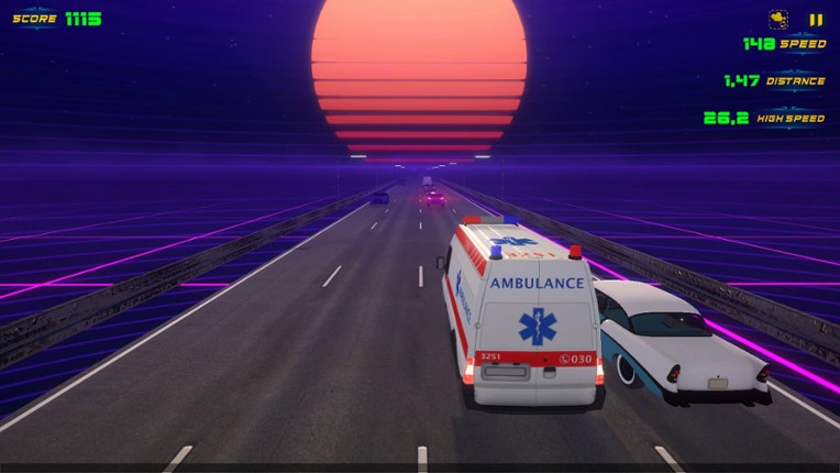 Neon Rush Highway screenshot