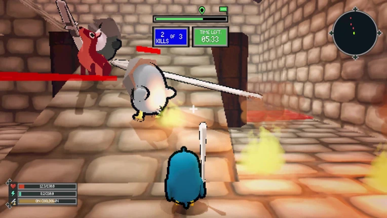 Penguin Gladiators screenshot